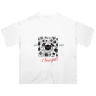 ワンダーワールド・ワンストップのDog　ペット好き⑤ Oversized T-Shirt