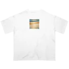 moribouの海岸線のイラストグッズ Oversized T-Shirt