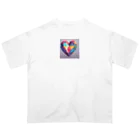 LOVEのLOVE オーバーサイズTシャツ