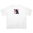 samurai-isの桜とサムライ Oversized T-Shirt