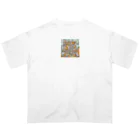 Lock-onのアニマルクローゼット05 Oversized T-Shirt