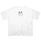 チョコミントのパンダ Oversized T-Shirt