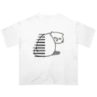 Cute mascot dogsのExotic shorthair looking back Oversized T-Shirt