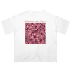 kazu_gのサクラ色の花園 オーバーサイズTシャツ