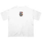 【公式】Colorful Animalsのカラベア Oversized T-Shirt