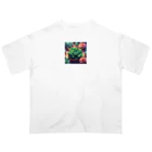 matu0の多肉植物のある暮らし Oversized T-Shirt