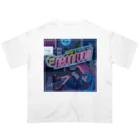 dj tom the s.c. shopの『chillout! neonroom』雷神ちゃんver. オーバーサイズTシャツ