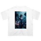 tomityomiのDeepSea オーバーサイズTシャツ