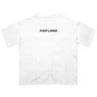 [公式]Poplandストア - なにげない日常にワクワクをのPOPLANDロゴ Oversized T-Shirt