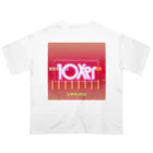 Logic RockStar の10Xer RED オーバーサイズTシャツ