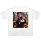 ５６アイテムズのハロウィン魔女 オーバーサイズTシャツ