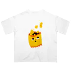 uni / おいしいチューリップのポテチ大爆発 Oversized T-Shirt