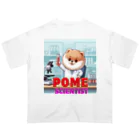 Pom-Dog'sのポメサイエンティスト Oversized T-Shirt