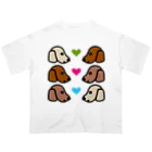 mimileonyanのLOVE3 Oversized T-Shirt