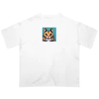 koba777のドット絵デグー Oversized T-Shirt