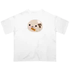 みたらし団子のふたたまちゃんのみたらし団子のたまちゃん オーバーサイズTシャツ