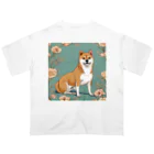 pinetreeの柴犬２ オーバーサイズTシャツ