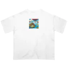 G7のショップの 幻想の浮遊アイランド コレクション（Fantastical Levitating Islands Collection） Oversized T-Shirt