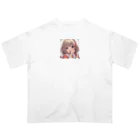 coco1739の可愛い女の子イラストグッズ Oversized T-Shirt