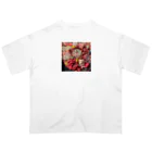 Echeveria_Masterの華やかなエケベリア Oversized T-Shirt