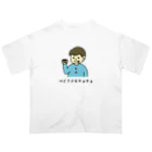 ぺんぎん24のベイクドモチョチョ(カラー) オーバーサイズTシャツ