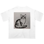 discwの猫ちゃん Oversized T-Shirt