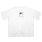 おりょうのネコちゃんグッズのかわいいアメリカンカール② Oversized T-Shirt