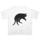 moyomeの太ってるねこ　オーバーサイズ オーバーサイズTシャツ