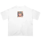 G7のショップの ねこみみの魅力、あなたと共に - ファンタジーグッズ Cat-Eared Beauty: Fantasy Goods to Charm Your Day Oversized T-Shirt