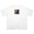 shuntanponのHIPHOP オーバーサイズTシャツ