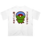 いんこ屋堂のフジイロボウシ飼っています オーバーサイズTシャツ