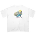 garapagos インコイングッズの癒しインコ Oversized T-Shirt