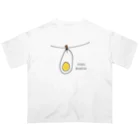 チョコミントの干される目玉焼き🍳 オーバーサイズTシャツ