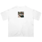 crayon2chanの車　映画 オーバーサイズTシャツ