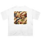 Dancing Sweets のダンシングクレープ Oversized T-Shirt