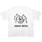 ehime@けだま&もち＆すみのCRAZY SPITZ「HA HA HA」 オーバーサイズTシャツ