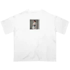 yusuke.shop1の物思いにふける女の子 Oversized T-Shirt