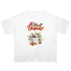 Tシャツ専門店T-Brandのクリスマスのシナモンマグ Oversized T-Shirt