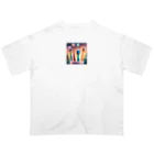 ma114のハブラシ オーバーサイズTシャツ