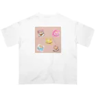 Sweet_moonLaboのSweet　cafe オーバーサイズTシャツ