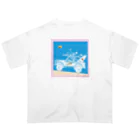 BobkachieeLennonのBEACH４ Oversized T-Shirt