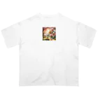 shigetomeのチェリーブロッサム Oversized T-Shirt