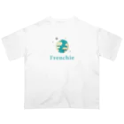 FRENCHIEのフレブルは世界一🌏 オーバーサイズTシャツ