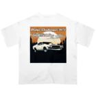 ｱｰﾄｷﾞｬﾗﾘｰ こっそり堂 (笑のDodge Challenger 1972 North Carolina モンスターマシーン オーバーサイズTシャツ