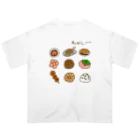 Siderunの館 B2の画伯チックな和菓子 オーバーサイズTシャツ