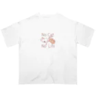 ユウユウのNo Cat No Lifeな猫のトラミケ Oversized T-Shirt