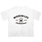 グラフィンのNO RICE NO LIFE ノーライスノーライフ Oversized T-Shirt