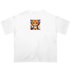 Zeeeebraのにゃんピー オーバーサイズTシャツ