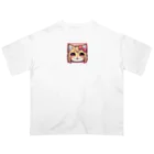 はまみるのキュンキュンする猫 オーバーサイズTシャツ