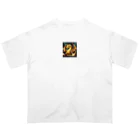 SUZURIの神々しいドラゴン オーバーサイズTシャツ
